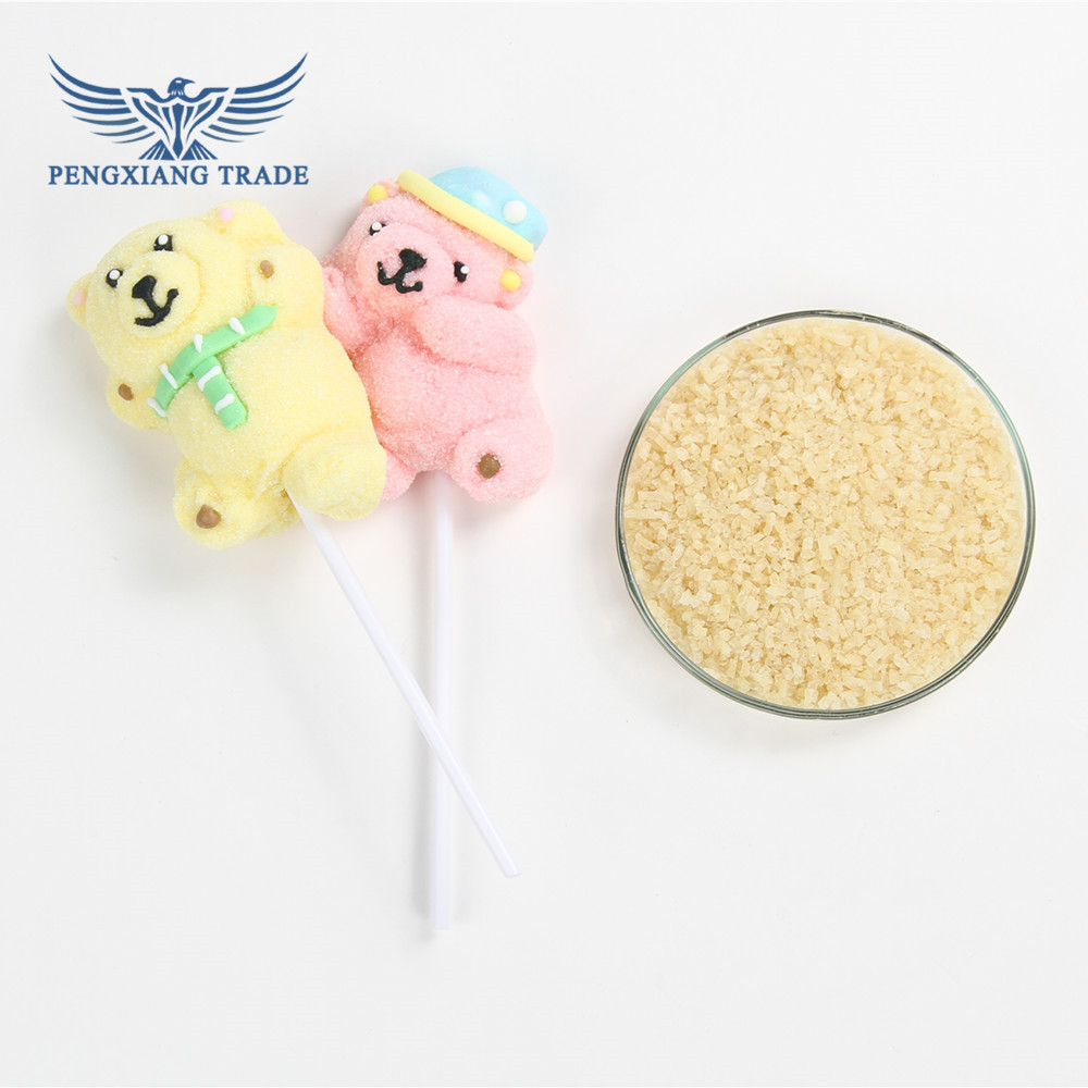 China gelatin manufacturer produce high quality good price gelatin for sweets