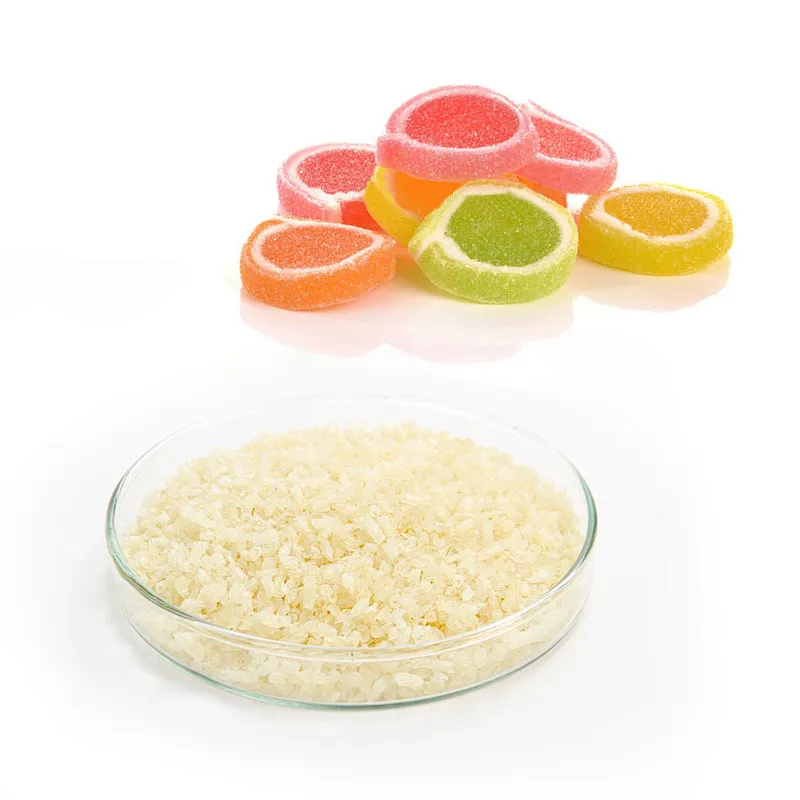 China gelatin manufacturer produce high quality good price gelatin for sweets